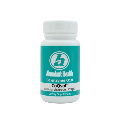 CoQsol ® (CoQ10) 60 softgels per bottle