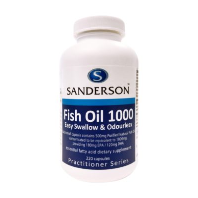 Omega 3 concentrated Fish oil 500mg (220 per bottle)