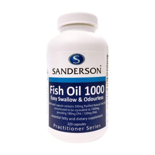 Omega 3 concentrated Fish oil 500mg (220 per bottle)